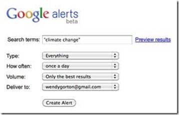 google alerts monitor